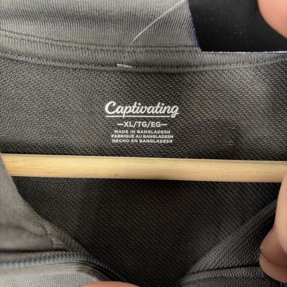 Oregon Ducks Quarter Zip Long Sleeve Sweatshirt Pullover Men's Size XL NWT - Picture 4 of 6